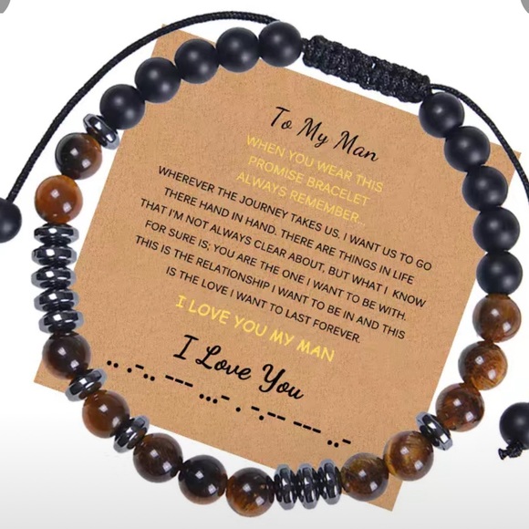 Hematite and Tigers eye bracelets - Picture 2 of 8